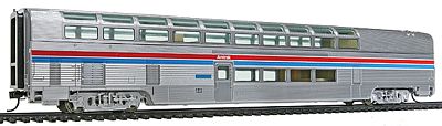Life-Like-Proto 85 Budd Hi-Level Sky Lounge Amtrak(R) HO Scale Model Train Passenger Car #14322