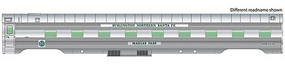 Life-Like-Proto 85' Pullman-Standard Regal Series 4-4-2 Sleeper Ready to Run BNSF #65 Raton Pass, Business Train (Real Metal Finish)