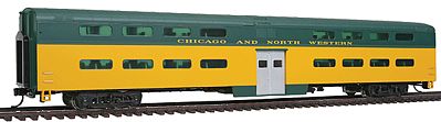 Life-Like-Proto 85 PS Bi-Level Commuter Coach Chicago & NW HO Scale Model Train Passenger Car #15501