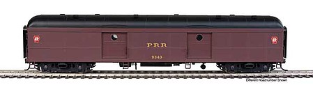 Life-Like-Proto 60 Pennsylvania Class B60b Baggage Car w/Standard Doors Pennsylvania Railroad #9014 (Modern w/Keystone, Non Messenger)