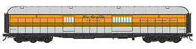 Life-Like-Proto 70' ACF Arched Roof Baggage Car Denver & RGW HO Scale Model Train Passenger Car #17361 Life-Like-Proto 70' ACF Arched Roof Baggage Car Denver & RGW HO Scale Model Train Passenger Car #17361