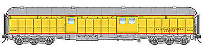 Life-Like-Proto 70 ACF Arched Roof Baggage Car Union Pacific(R) HO Scale Model Train Passenger Car #17364