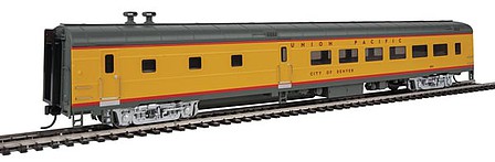 Life-Like-Proto 85 ACF 48-Seat Diner Union Pacific(R) Heritage Fleet - Ready to Run - Standar UPP #5011 City of Denver (Armour Yellow, gray, red)