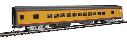 Life-Like-Proto 85 ACF 44-Seat Coach Union Pacific(R) Heritage Fleet - Ready to Run - Lighted UPP #5480 Sunshine Special (Armour Yellow, gray, red)