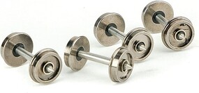 Life-Like-Proto 36'' Turned Metal Wheelsets with Metal Axles (100-Pack) Life-Like-Proto 36'' Turned Metal Wheelsets with Metal Axles (100-Pack)
