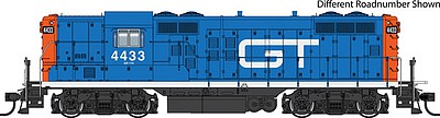 Life-Like-Proto EMD GP9 - LokSound Select DCC & Sound Grand Trunk Western #4441 (blue, red, white)