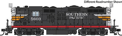 Life-Like-Proto EMD GP9 - LokSound Select DCC & Sound Southern Pacific(TM) #5600 (Black Widow)