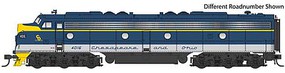 Life-Like-Proto EMD E8A LokSound Select DCC & Sound Chesapeake & Ohio #4012 (blue, gray, yellow) Life-Like-Proto EMD E8A LokSound Select DCC & Sound Chesapeake & Ohio #4012 (blue, gray, yellow)