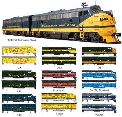 Life-Like-Proto PROTO 2000 Diesel EMD F7B Unit Powered - Standard DC Union Pacific(R) #1471C (yellow, gray) - HO-Scale