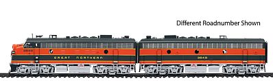 Life-Like-Proto EMD F7A-B Set DC Great Northern #364A, 364B HO Scale Model Train Diesel Locomotive #47701