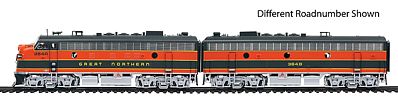 Life-Like-Proto EMD F7A-B Set DC Great Northern #368C, 372B HO Scale Model Train Diesel Locomotive #47702