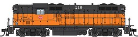 Life-Like-Proto EMD GP9 Standard DC Milwaukee Road #219 (orange, black, white) Life-Like-Proto EMD GP9 Standard DC Milwaukee Road #219 (orange, black, white)