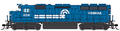 Life-Like-Proto EMD SD45 - Standard DC - Conrail #6118 HO Scale Model Train Diesel Locomotive #48071