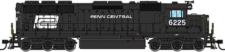 Life-Like-Proto EMD SD45 - Standard DC Penn Central #6225