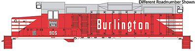 Life-Like-Proto EMD GP20 Low Hood Chicago, Burlington & Quincy HO Scale Model Train Diesel Locomotive #48560