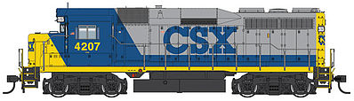 Life-Like-Proto EMD GP30 DC CSXT #4207 (YN2) HO Scale Model Train Diesel Locomotive #48859