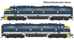 Life-Like-Proto EMD E8A-A Set Standard DC Chesapeake & Ohio #4018, 4027 Life-Like-Proto EMD E8A-A Set Standard DC Chesapeake & Ohio #4018, 4027