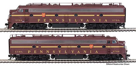 Life-Like-Proto EMD E8 A-A - Standard DC Pennsylvania Railroad Class EP-22 #5707A, 5762A (single-stripe)