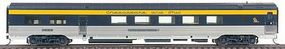 Life-Like-Proto 85' PS 52-Seat Buffet Lounge Fluted Chesapeake & Ohio HO Scale Model Train Passenger Car #9365 Life-Like-Proto 85' PS 52-Seat Buffet Lounge Fluted Chesapeake & Ohio HO Scale Model Train Passenger Car #9365