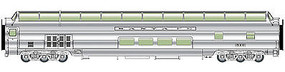 Life-Like-Proto 85' Budd Big Dome Bar Lounge Santa Fe #506-513 HO Scale Model Train Passenger Car #9462 Life-Like-Proto 85' Budd Big Dome Bar Lounge Santa Fe #506-513 HO Scale Model Train Passenger Car #9462