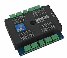 LokSound SwitchPilot Extension 4 Twin Relays (DPDT) Output, 2A Each LokSound SwitchPilot Extension 4 Twin Relays (DPDT) Output, 2A Each
