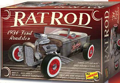 rat rod scale ford kit plastic roadster 1932 lindberg hobbylinc