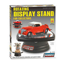 Lindberg Small Motorized Rotating Display Plastic Model Display Case 1/32 Scale #14105 Lindberg Small Motorized Rotating Display Plastic Model Display Case 1/32 Scale #14105