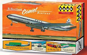 Lindberg British DeHavilland Comet Plastic Model Airplane Kit 1/144 Scale #512