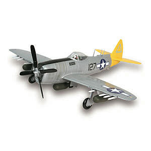 Lindberg P-47 Thunderbolt Military Aircraft Plane Plastic Model Airplane Kit 1/48 Scale #70502