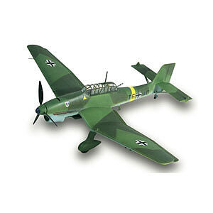 Lindberg Junkers JU87 Stuka Military Aircraft Plane Plastic Model Airplane Kit 1/48 Scale #70508