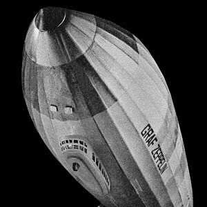 Lindberg Graf Zeppelin German Blimp Plastic Model Airplane KIt 1/245 Scale #70816