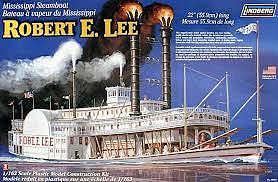 Lindberg ROBERT E. LEE Paddle Boat Plastic Model Steam Ship Kit 1/163 Scale #70864