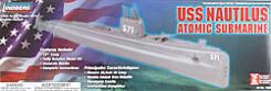 Lindberg USS Nautilus Military Atomic Sub Plastic Model Submarine Ship Kit 1/300 Scale #70884