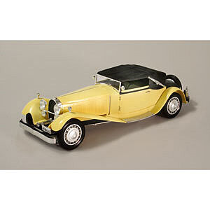 Lindberg 1931 Bugatti Royal Victoria Roadster Plastic Model Car Kit 1/24 Scale #72325