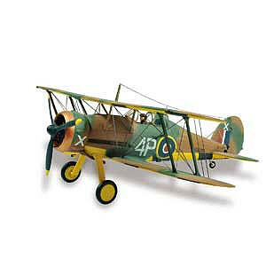 Lindberg Gloster Gladiator Aircraft Plastic Model Airplane Kit 1/48 Scale #72561