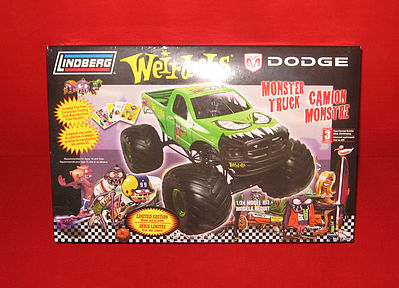Lindberg WADE-A-MINUTE WEIRD-OHS MONSTER TRUCK Plastic Model Truck Kit 1/24 Scale #73016