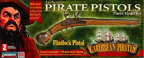 Lindberg Flintlock Pistol Gun Pirate Plastic Model Kit #78001