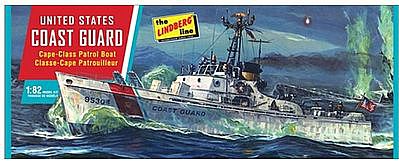 Lindberg U.S. Coast Guard Patrol Boat Plastic Model Military Ship Kit 1/82 Scale #hl216-12