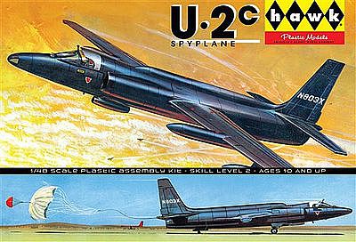 Lindberg U-2C Spy Plane Plastic Model Airplane Kit 1/48 Scale #hl421-12