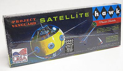 Lindberg Vanguard Satellite Space Program Plastic Model #hl603-12