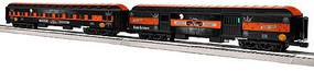 Lionel O 18'' Passenger Car Set,ELX/Midnight Special #1(2) Lionel O 18'' Passenger Car Set,ELX/Midnight Special #1(2)