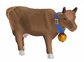 Lionel Cows & Calves (Brown) 6-Pack