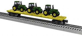 Lionel NYA O27 Flatcar, John Deere w/ Trac Lionel NYA O27 Flatcar, John Deere w/ Trac