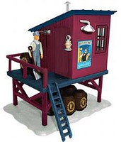 Lionel NYA TPE Barrel Shed Lionel NYA TPE Barrel Shed
