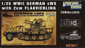 1/35 WWII German sWS w/2cm FlaK Gun (Plastic Kit)