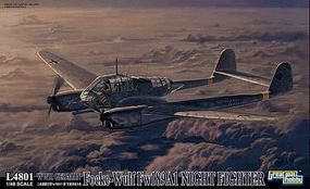 Lion-Roar WWII German Fw189A1 Night Fighter Plastic Model Aircraft Kit 1/48 Scale #4801