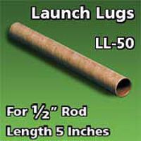 LOC Launch Lug (6) 1/2 inch (6 inch long) Model Rocket Building Accessory #ll50 LOC Launch Lug (6) 1/2 inch (6 inch long) Model Rocket Building Accessory #ll50
