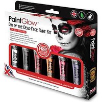 Loftus PaintGlow Day of the Dead Face Paint Kit Loftus PaintGlow Day of the Dead Face Paint Kit