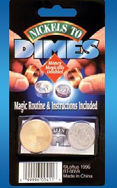 Loftus Nickles to Dimes Magic Trick Magic #411