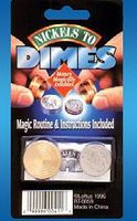Loftus Nickles to Dimes Magic Trick Magic #411 Loftus Nickles to Dimes Magic Trick Magic #411